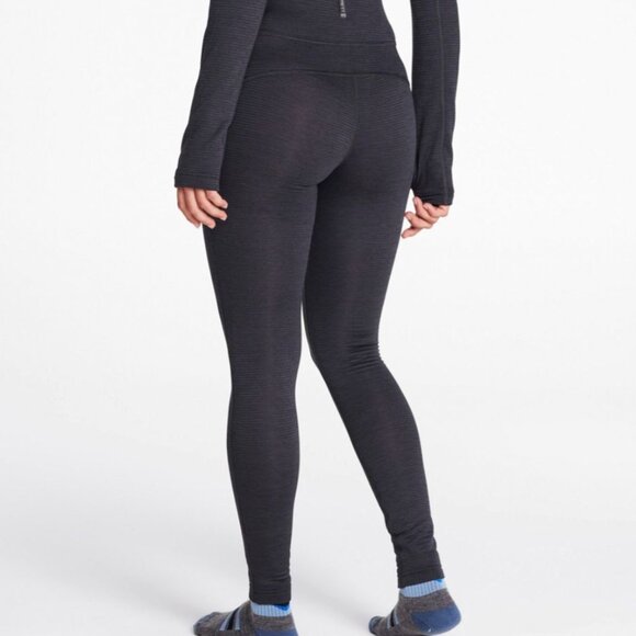 Women's L.L.Bean Midweight Base Layer Pants - Small, Black - Picture 2 of 8